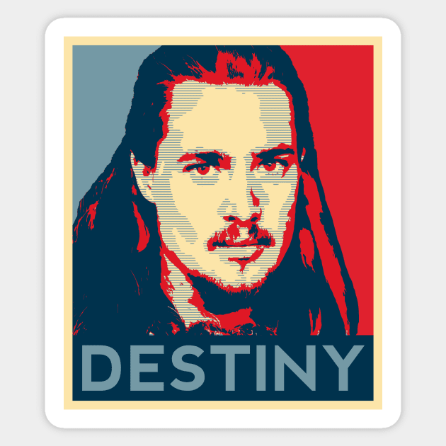 Uhtred Destiny Sticker by ZEOT